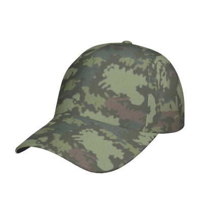 Russian KLMK Red Dawn Flora CAMO Snapback Ball Cap - U / White