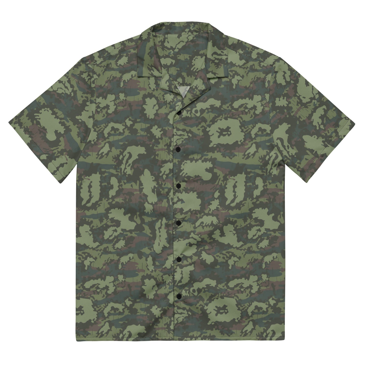 Russian KLMK Red Dawn Flora CAMO Unisex button shirt - 2XS - Button Shirts