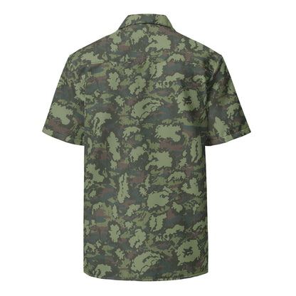 Russian KLMK Red Dawn Flora CAMO Unisex button shirt - Button Shirts