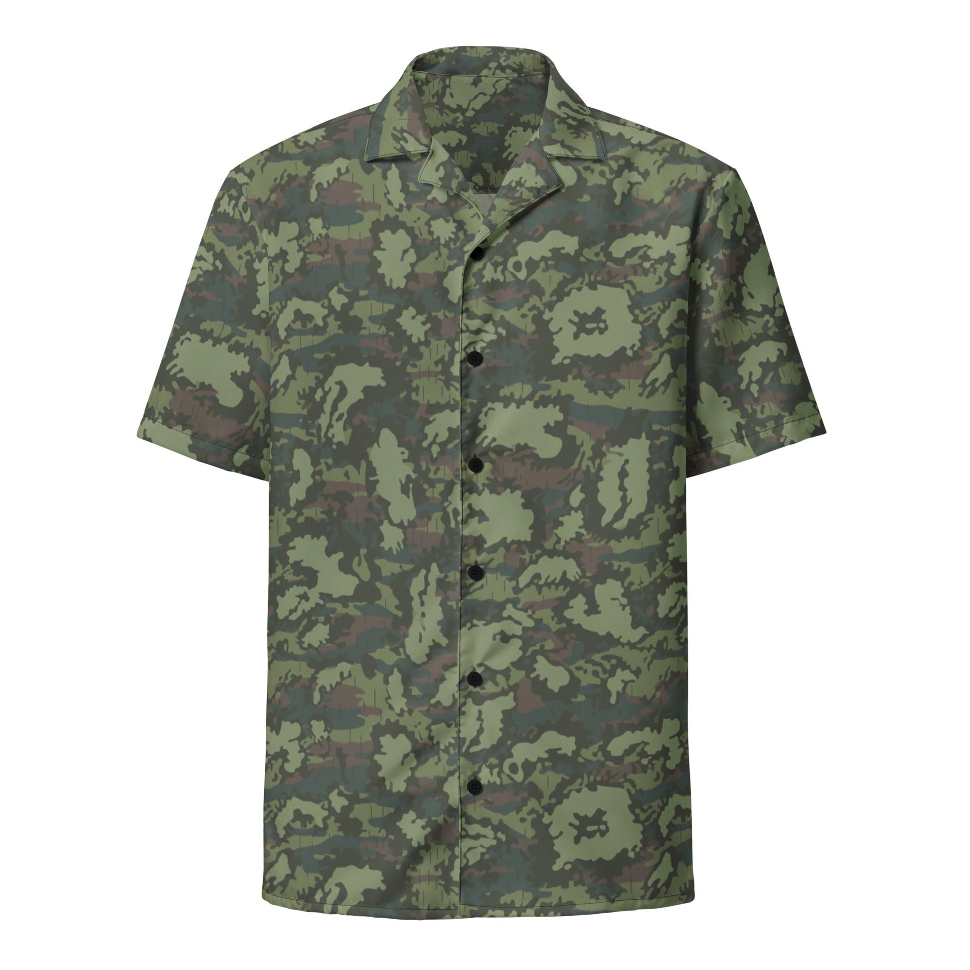 Russian KLMK Red Dawn Flora CAMO Unisex button shirt - Button Shirts