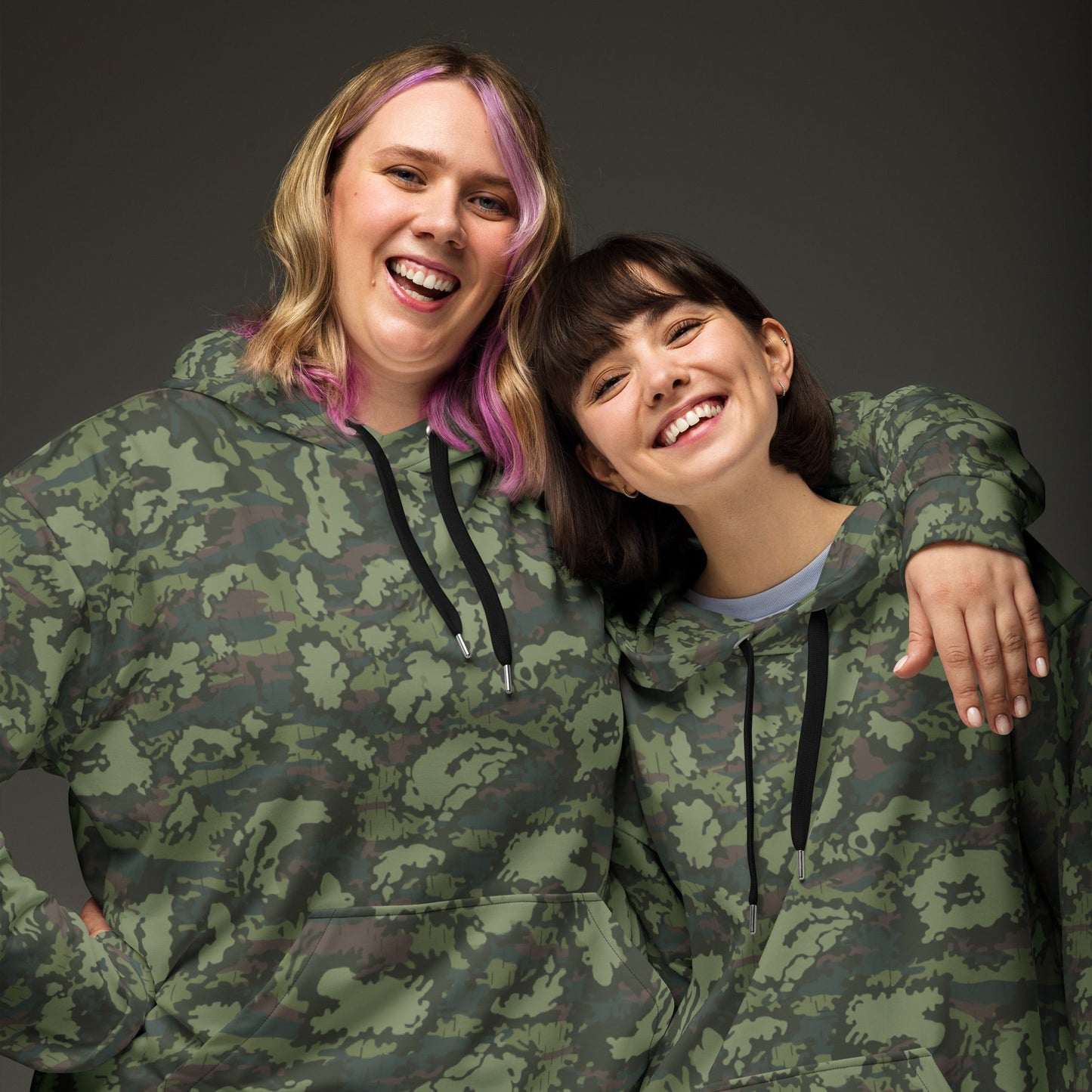 Russian KLMK Red Dawn Flora CAMO Unisex Hoodie - Hoodies