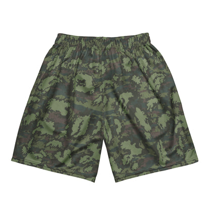 Russian KLMK Red Dawn Flora CAMO Unisex mesh shorts - Mesh Shorts