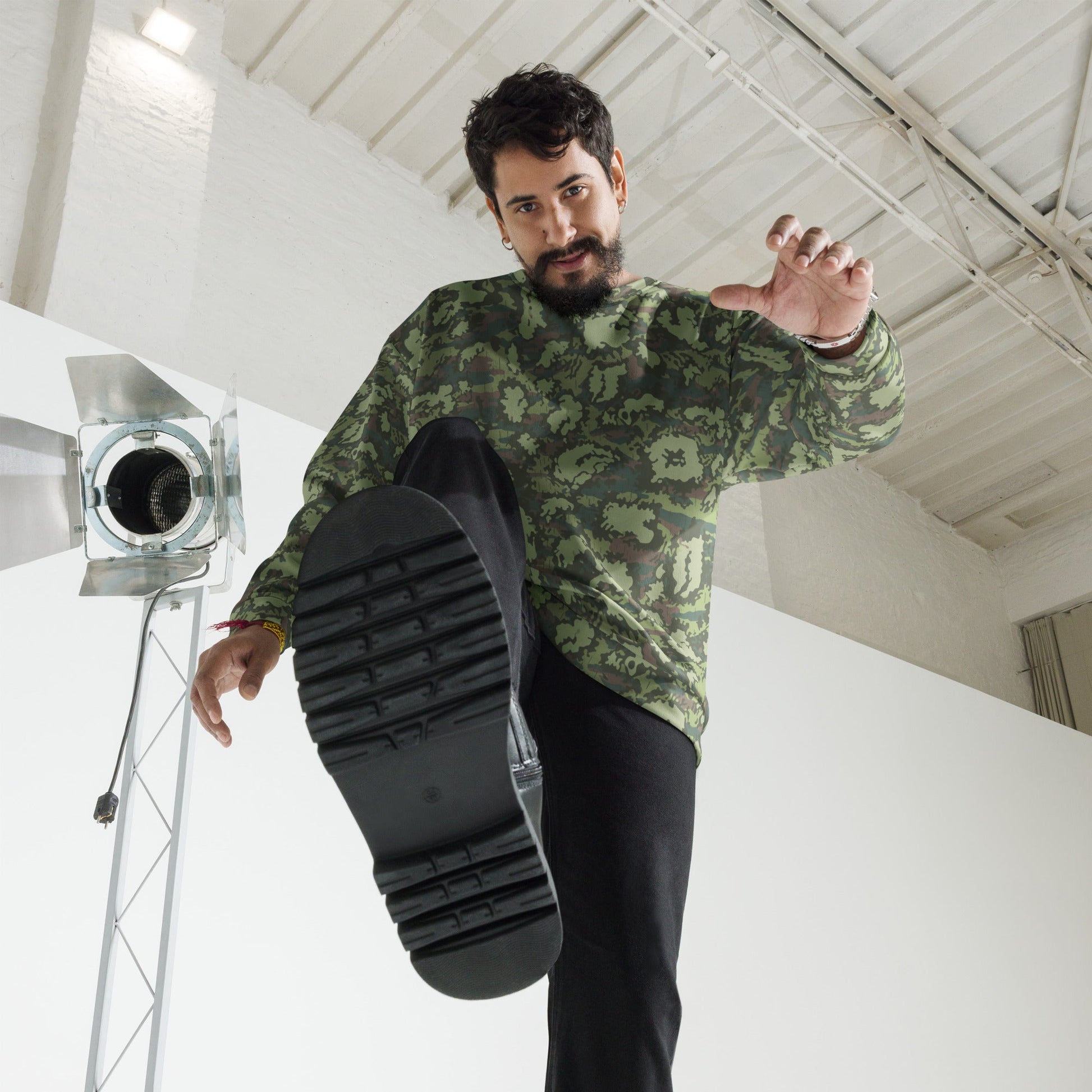 Russian KLMK Red Dawn Flora CAMO Unisex Sweatshirt - Sweatshirts