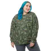 KLMK Red Dawn Woodland CAMO Unisex Sweatshirt