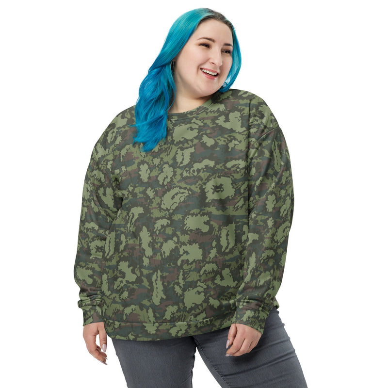 KLMK Red Dawn Woodland CAMO Unisex Sweatshirt