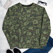 KLMK Red Dawn Woodland CAMO Unisex Sweatshirt