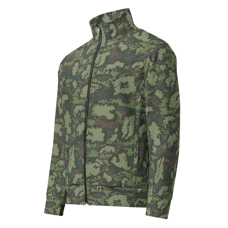 KLMK Red Dawn Woodland CAMO Unisex Track Jacket
