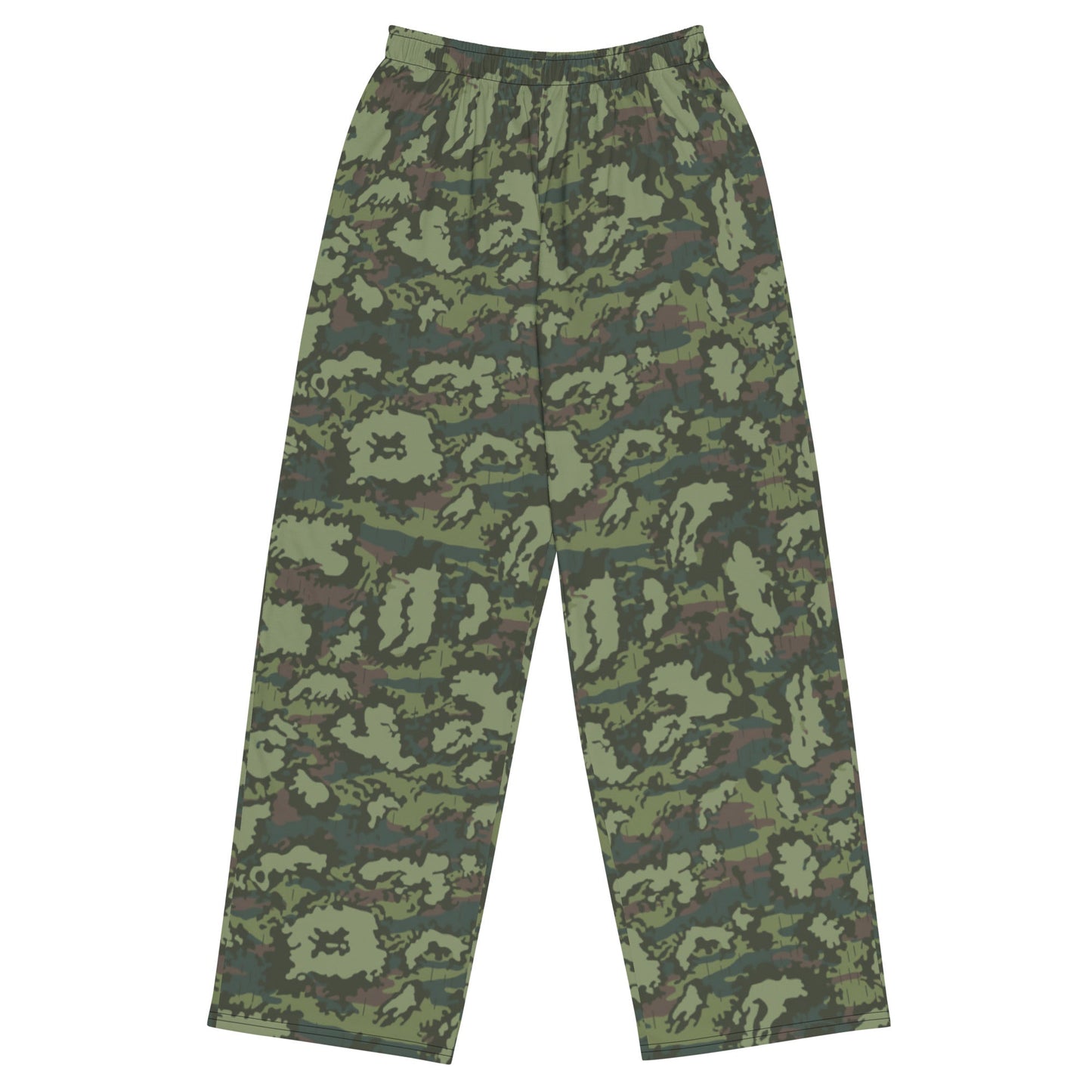 Russian KLMK Red Dawn Flora CAMO unisex wide-leg pants - 2XS - Wide-leg Pants