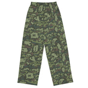 KLMK Red Dawn Woodland CAMO Unisex Wide-Leg Leisure Pants