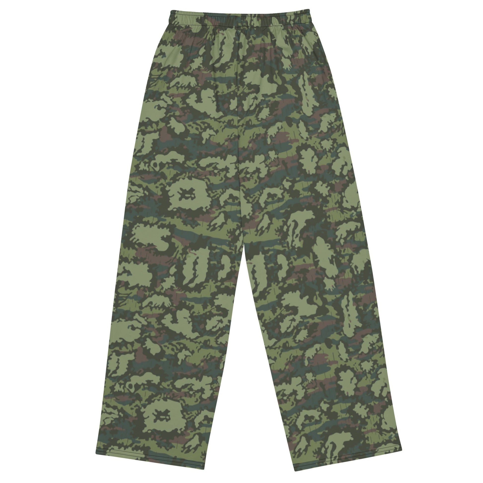 Russian KLMK Red Dawn Flora CAMO unisex wide-leg pants - Wide-leg Pants