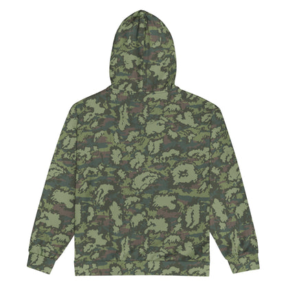 Russian KLMK Red Dawn Flora CAMO Unisex zip hoodie - Zip Hoodies