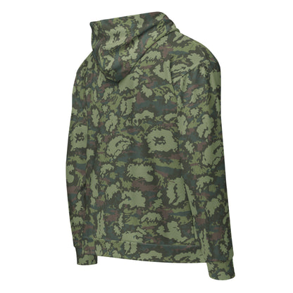Russian KLMK Red Dawn Flora CAMO Unisex zip hoodie - Zip Hoodies
