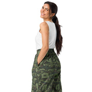 KLMK Red Dawn Woodland CAMO Unisex Wide-Leg Joggers