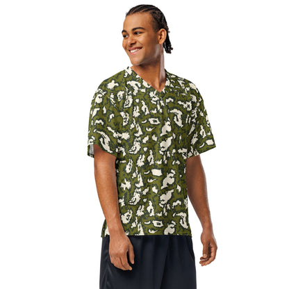 Russian KLMK Red Dawn GREEN Movie CAMO American football jersey - Football Jersey