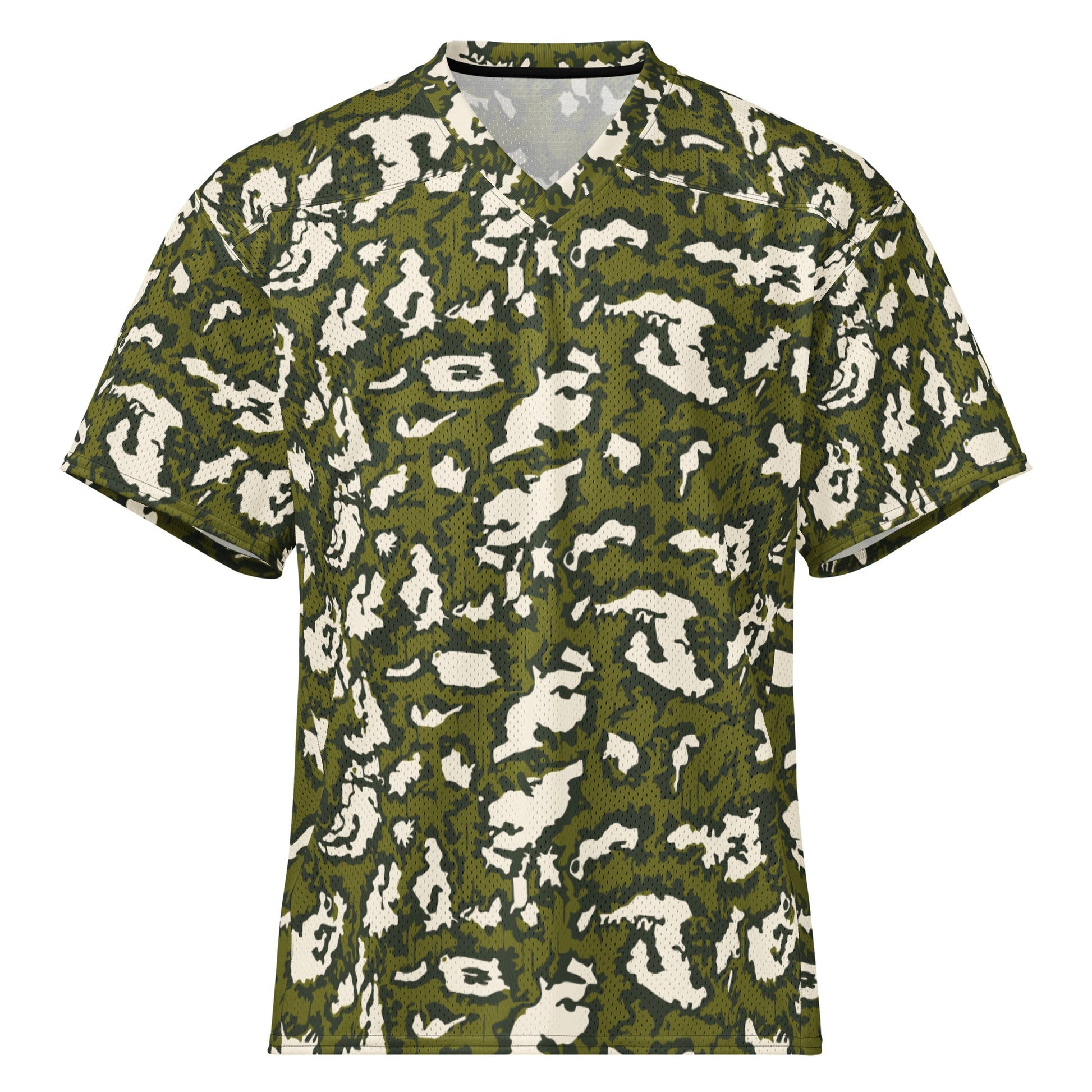 Russian KLMK Red Dawn GREEN Movie CAMO American football jersey - 2XS - Football Jersey