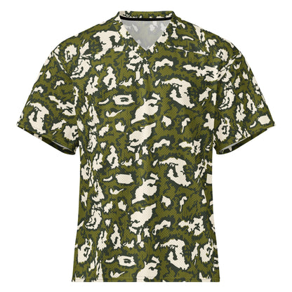 Russian KLMK Red Dawn GREEN Movie CAMO American football jersey - 2XS - Football Jersey