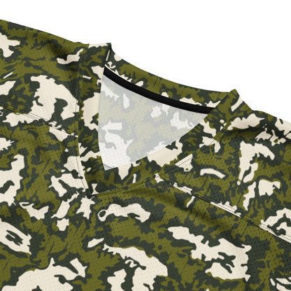 Russian KLMK Red Dawn GREEN Movie CAMO American football jersey - Football Jersey