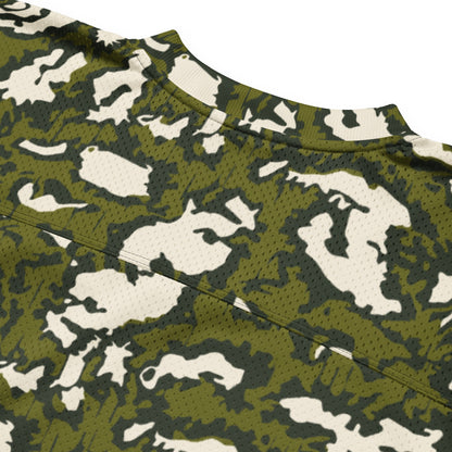 Russian KLMK Red Dawn GREEN Movie CAMO American football jersey - Football Jersey