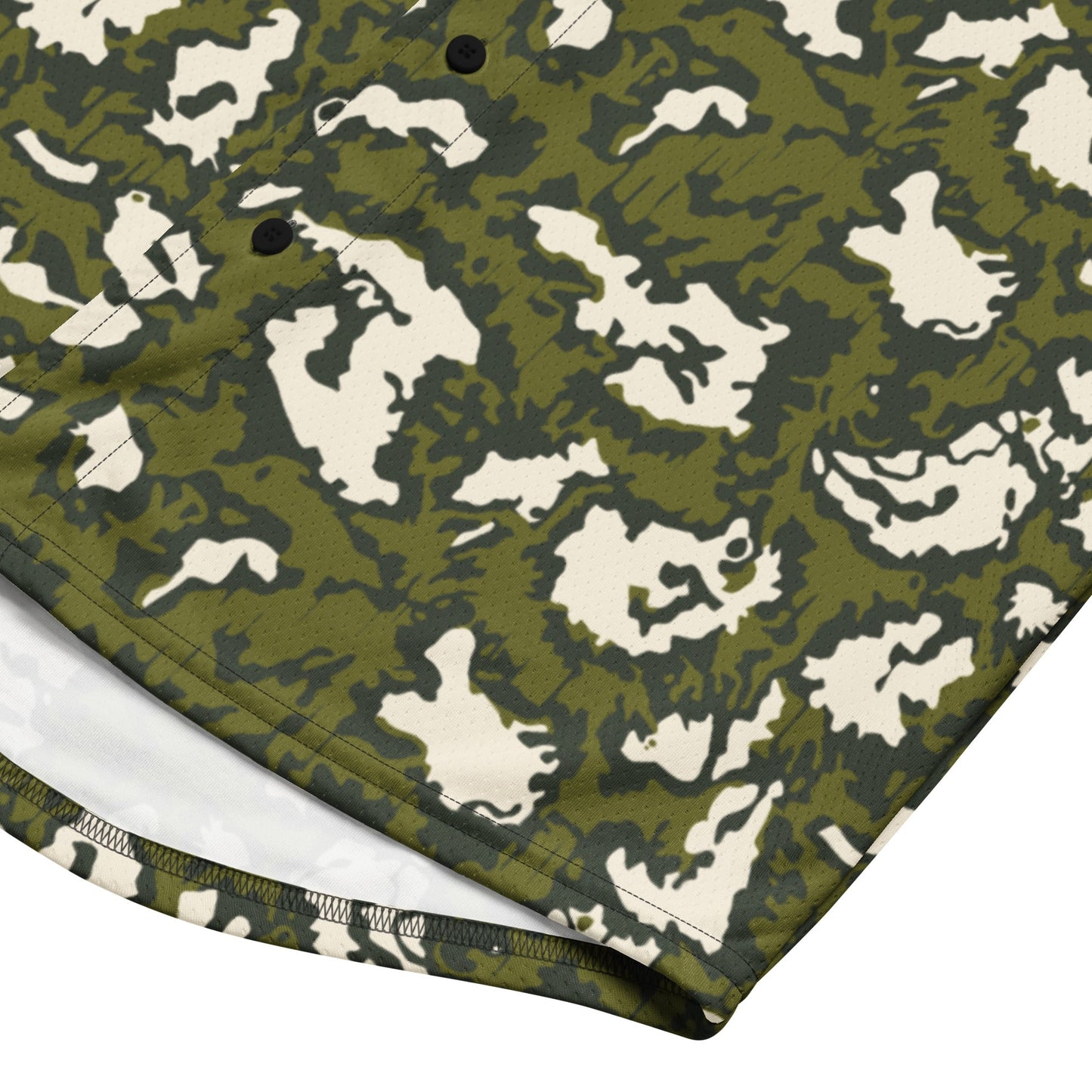 Russian KLMK Red Dawn GREEN Movie CAMO baseball jersey - Baseball Jerseys