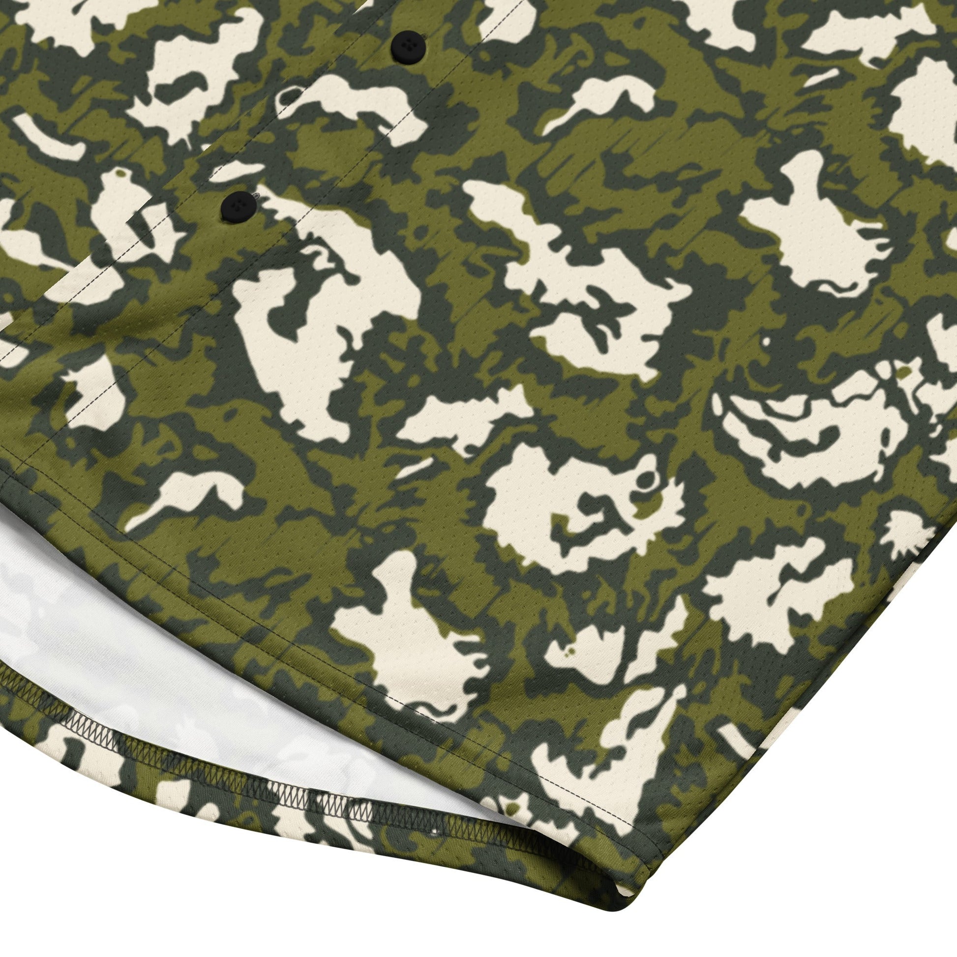 Russian KLMK Red Dawn GREEN Movie CAMO baseball jersey - Baseball Jerseys