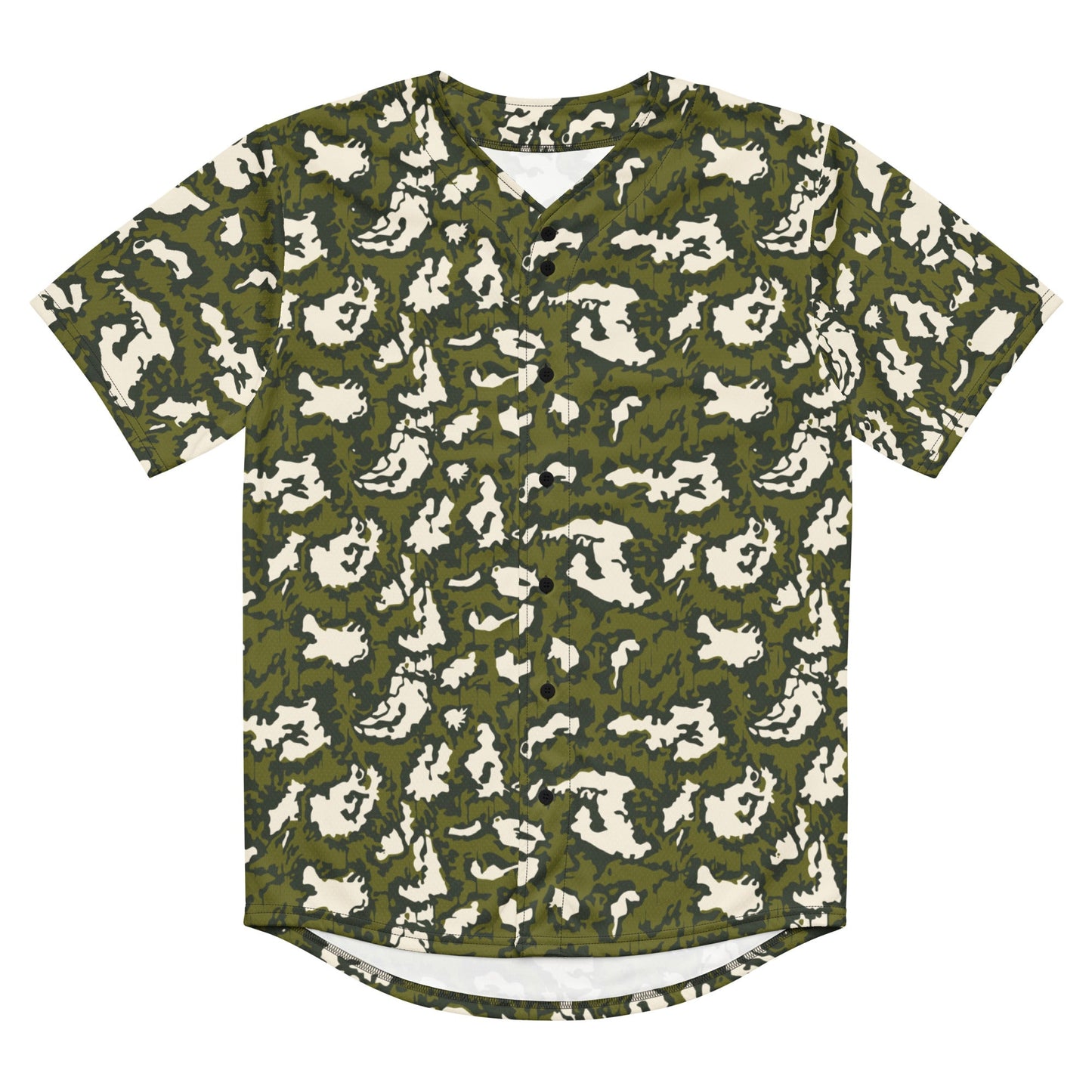 Russian KLMK Red Dawn GREEN Movie CAMO baseball jersey - Baseball Jerseys