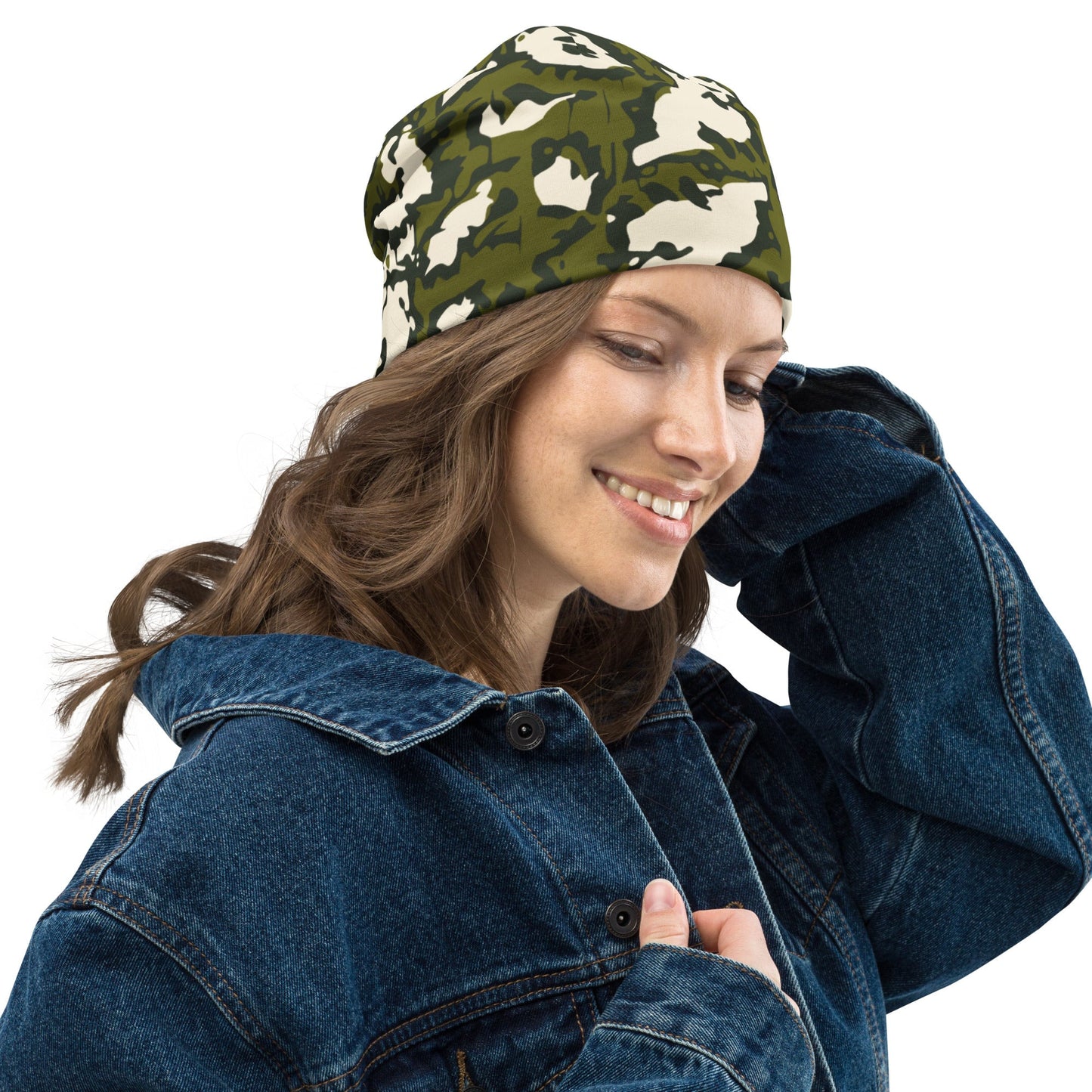 Russian KLMK Red Dawn GREEN Movie CAMO Beanie - Beanies