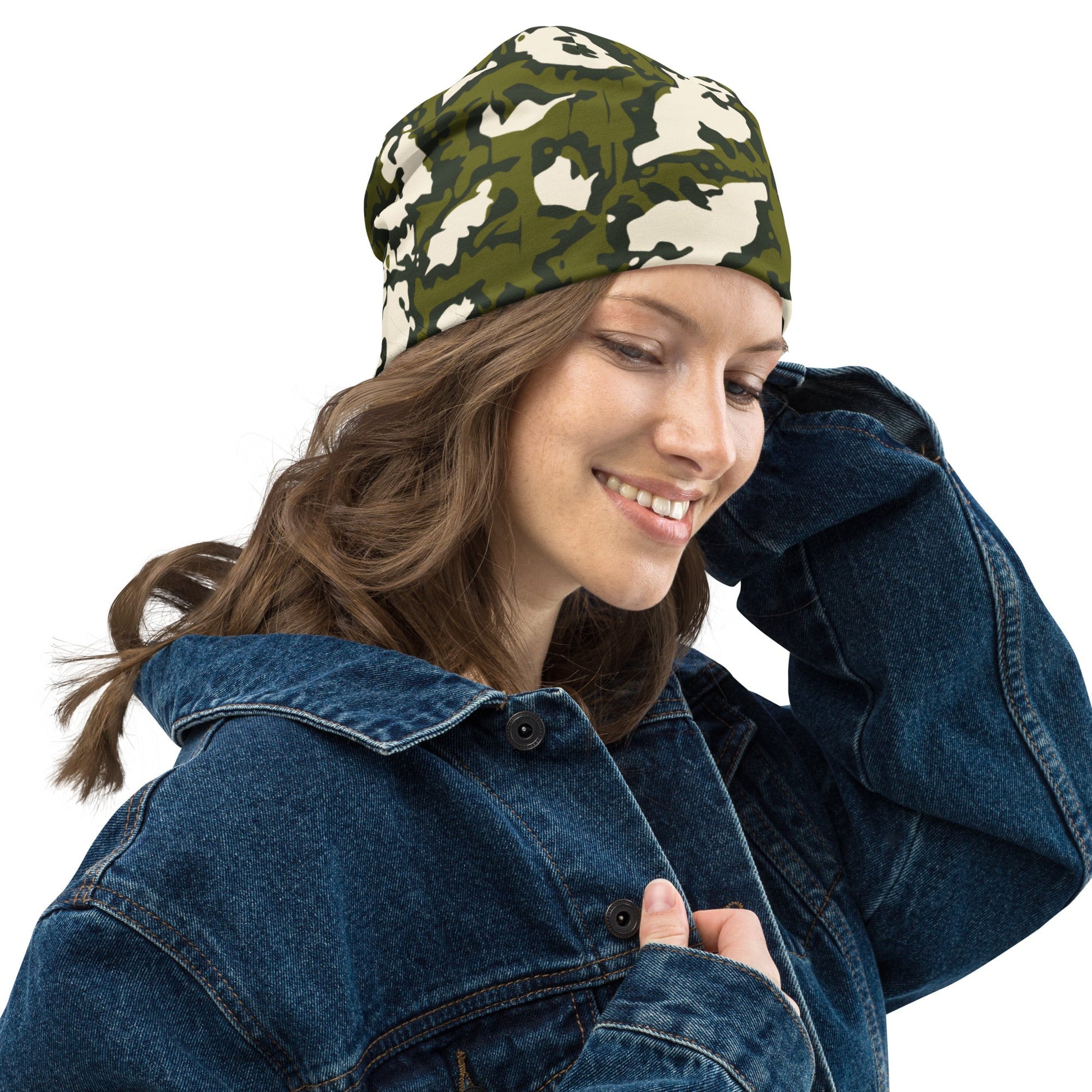 Russian KLMK Red Dawn GREEN Movie CAMO Beanie - Beanies