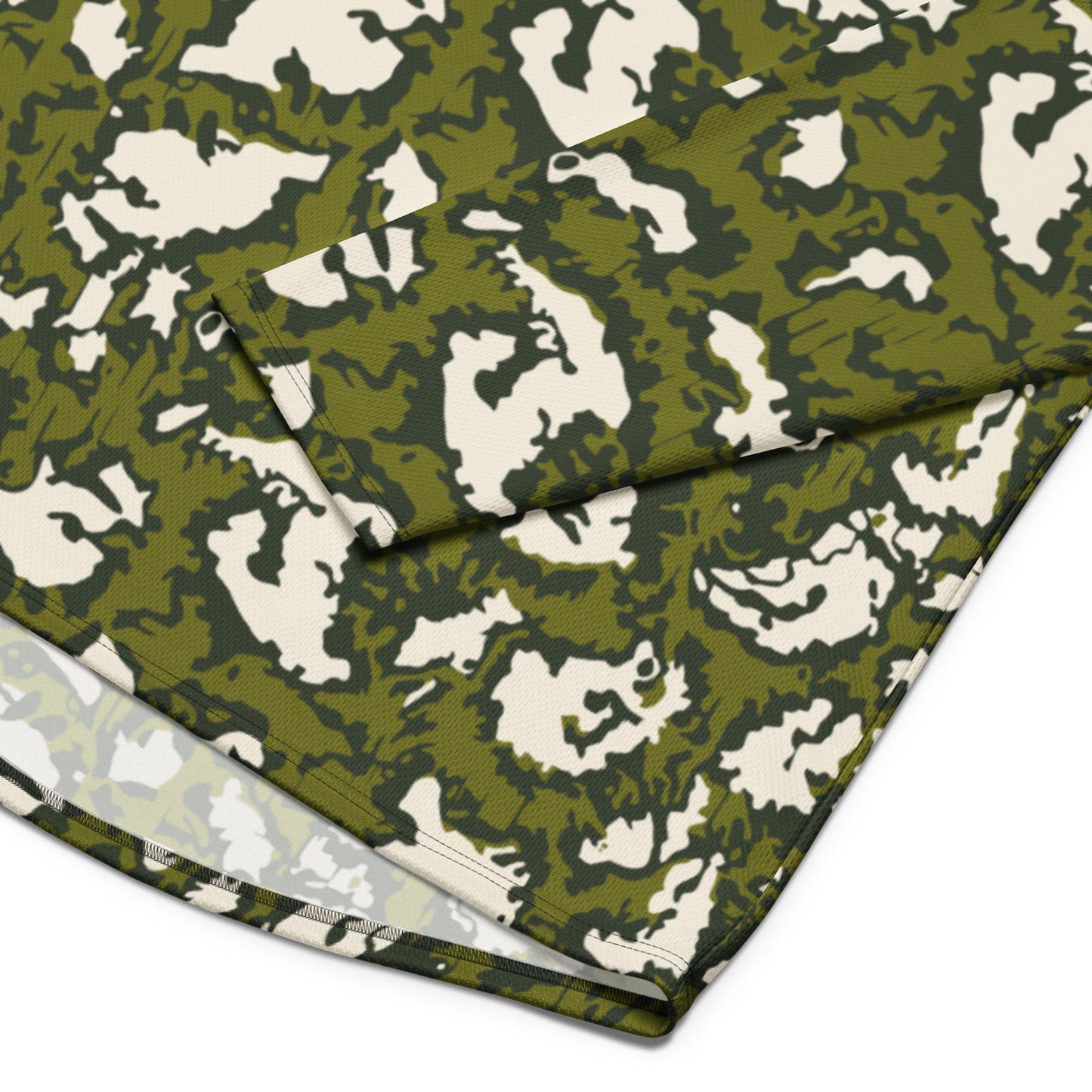 Russian KLMK Red Dawn GREEN Movie CAMO hockey fan jersey - Hockey Jerseys