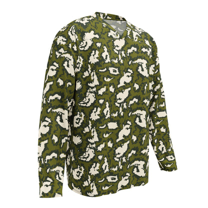 Russian KLMK Red Dawn GREEN Movie CAMO hockey fan jersey - Hockey Jerseys