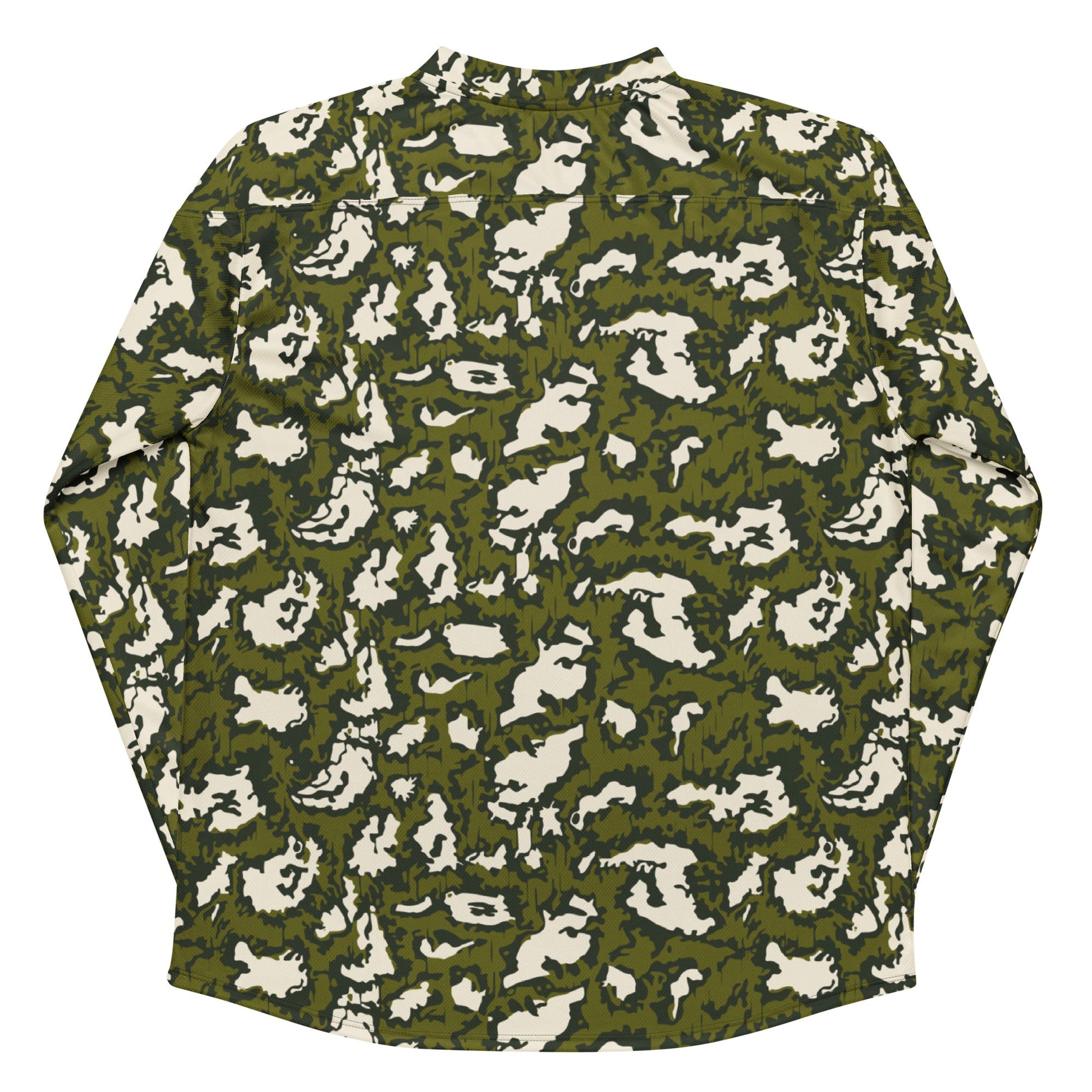 Russian KLMK Red Dawn GREEN Movie CAMO hockey fan jersey - Hockey Jerseys