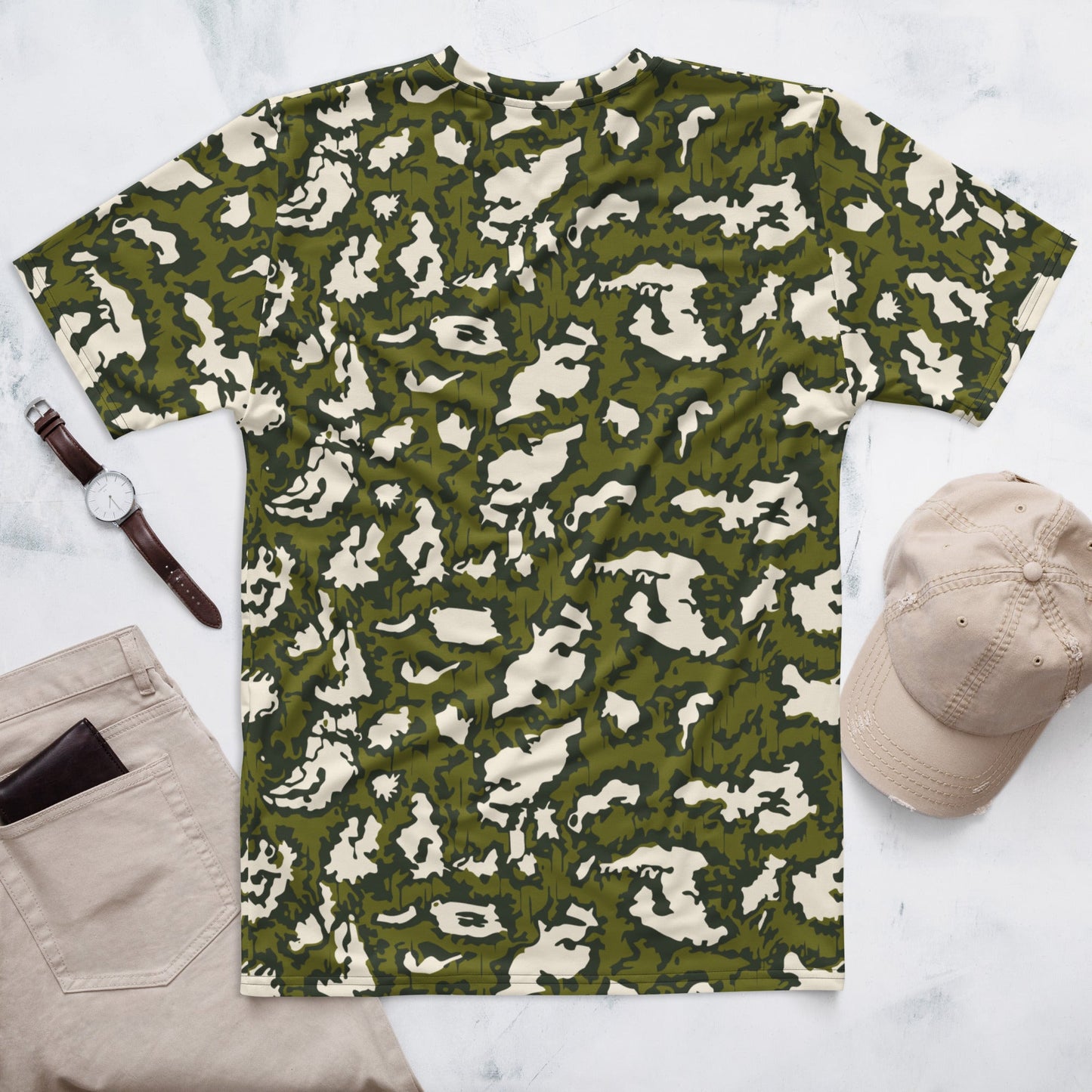 Russian KLMK Red Dawn GREEN Movie CAMO Mens t-shirt - T-Shirts