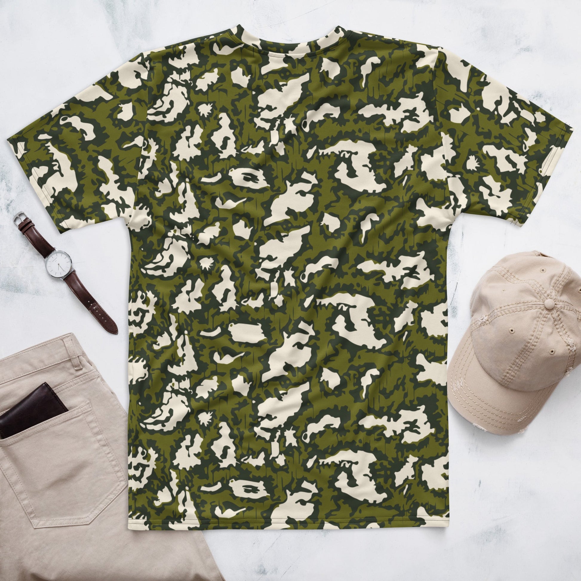 Russian KLMK Red Dawn GREEN Movie CAMO Mens t-shirt - T-Shirts