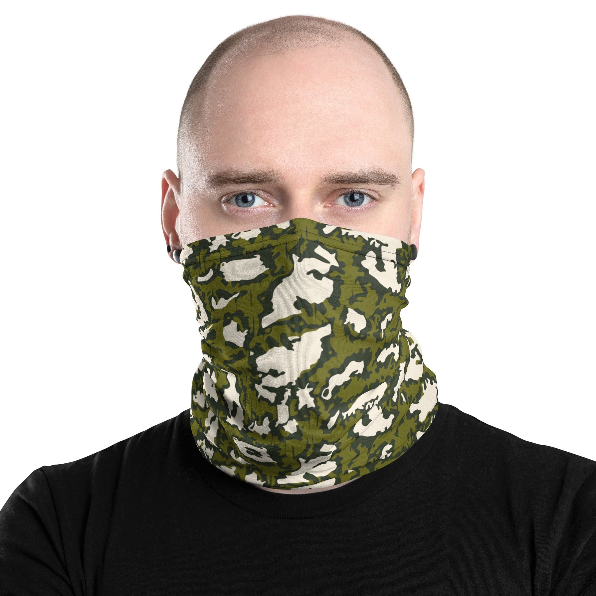 Russian KLMK Red Dawn GREEN Movie CAMO Neck Gaiter - Gaiters