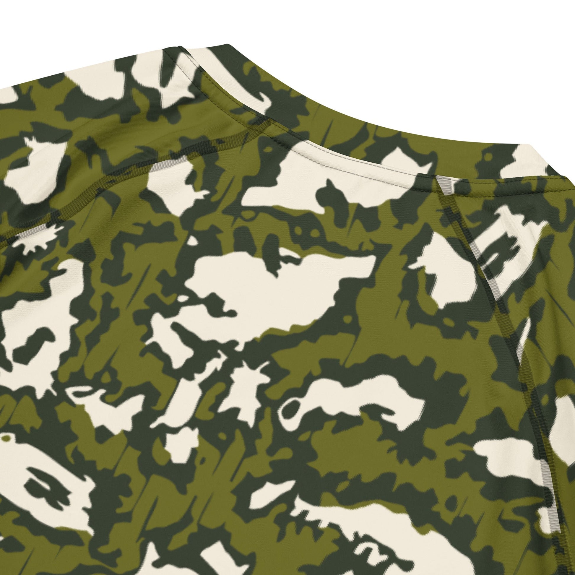 Russian KLMK Red Dawn GREEN Movie CAMO short-sleeve mens rash guard