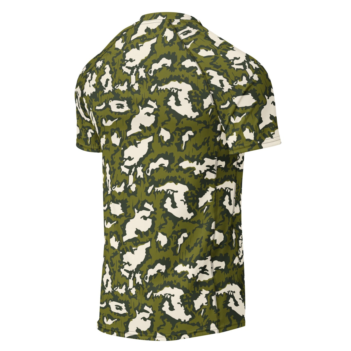 Russian KLMK Red Dawn GREEN Movie CAMO short-sleeve mens rash guard