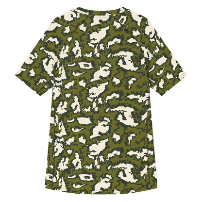 Russian KLMK Red Dawn GREEN Movie CAMO short-sleeve mens rash guard