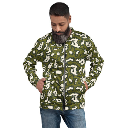 Russian KLMK Red Dawn GREEN Movie CAMO Unisex Bomber Jacket - XS
