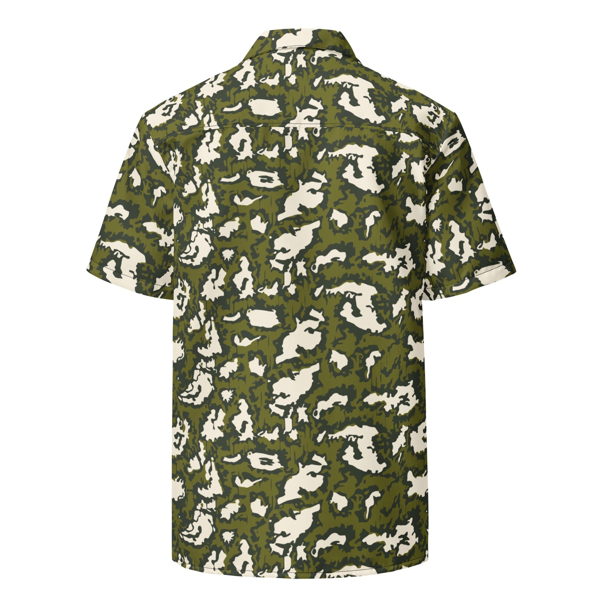 Russian KLMK Red Dawn GREEN Movie CAMO Unisex Short-Sleeve Button Shirt