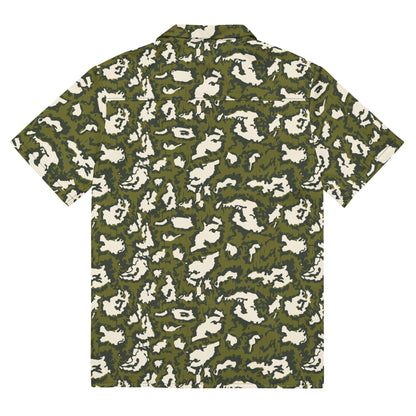 Russian KLMK Red Dawn GREEN Movie CAMO Unisex Short-Sleeve Button Shirt