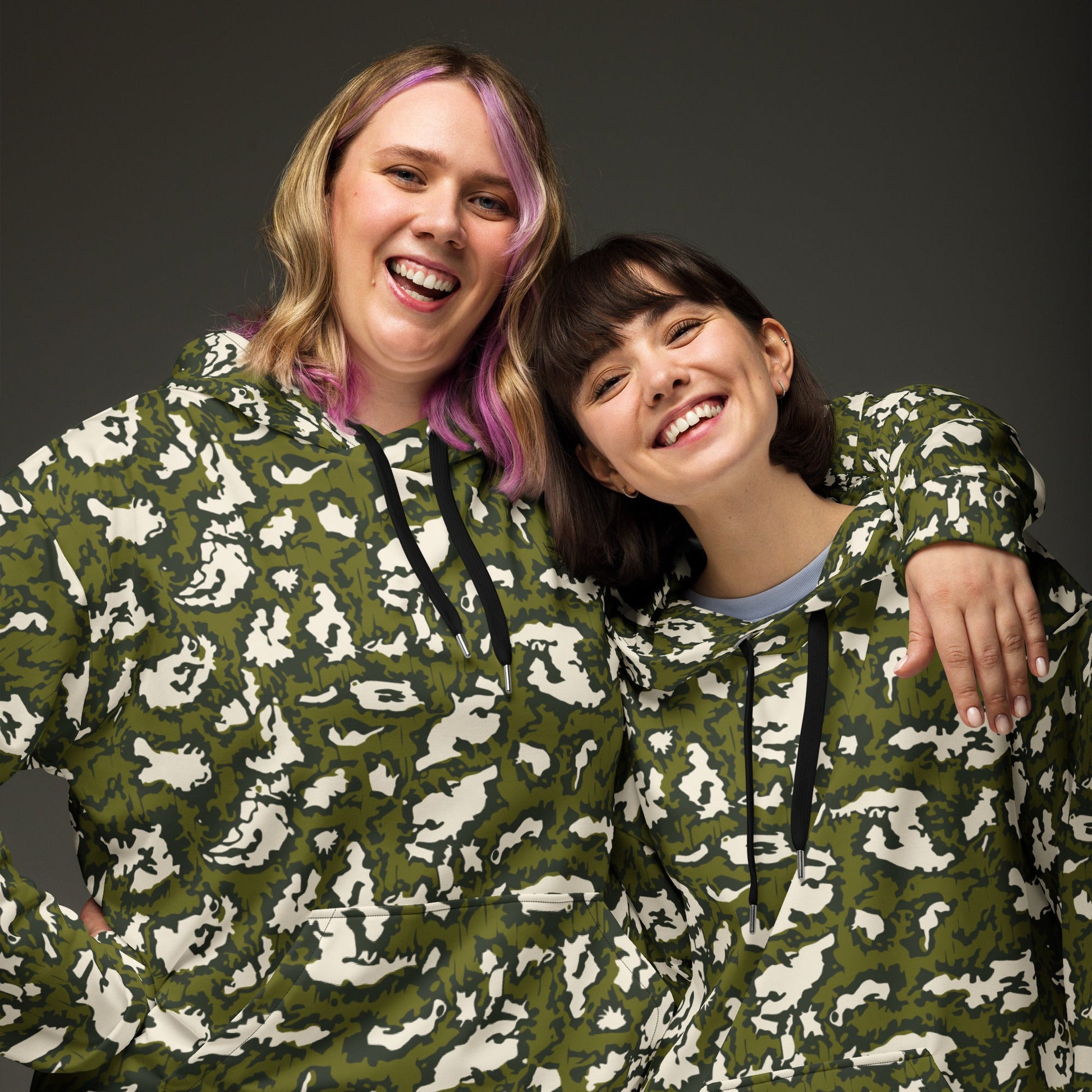 Russian KLMK Red Dawn GREEN Movie CAMO Unisex Hoodie - Hoodies