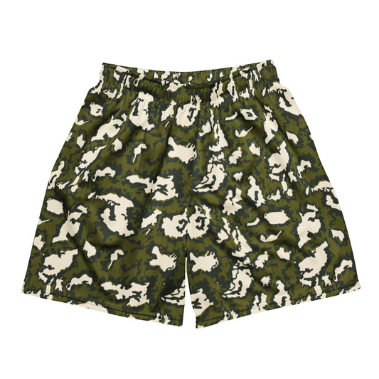 Russian KLMK Red Dawn GREEN Movie CAMO Unisex mesh shorts - 2XS - Mesh Shorts