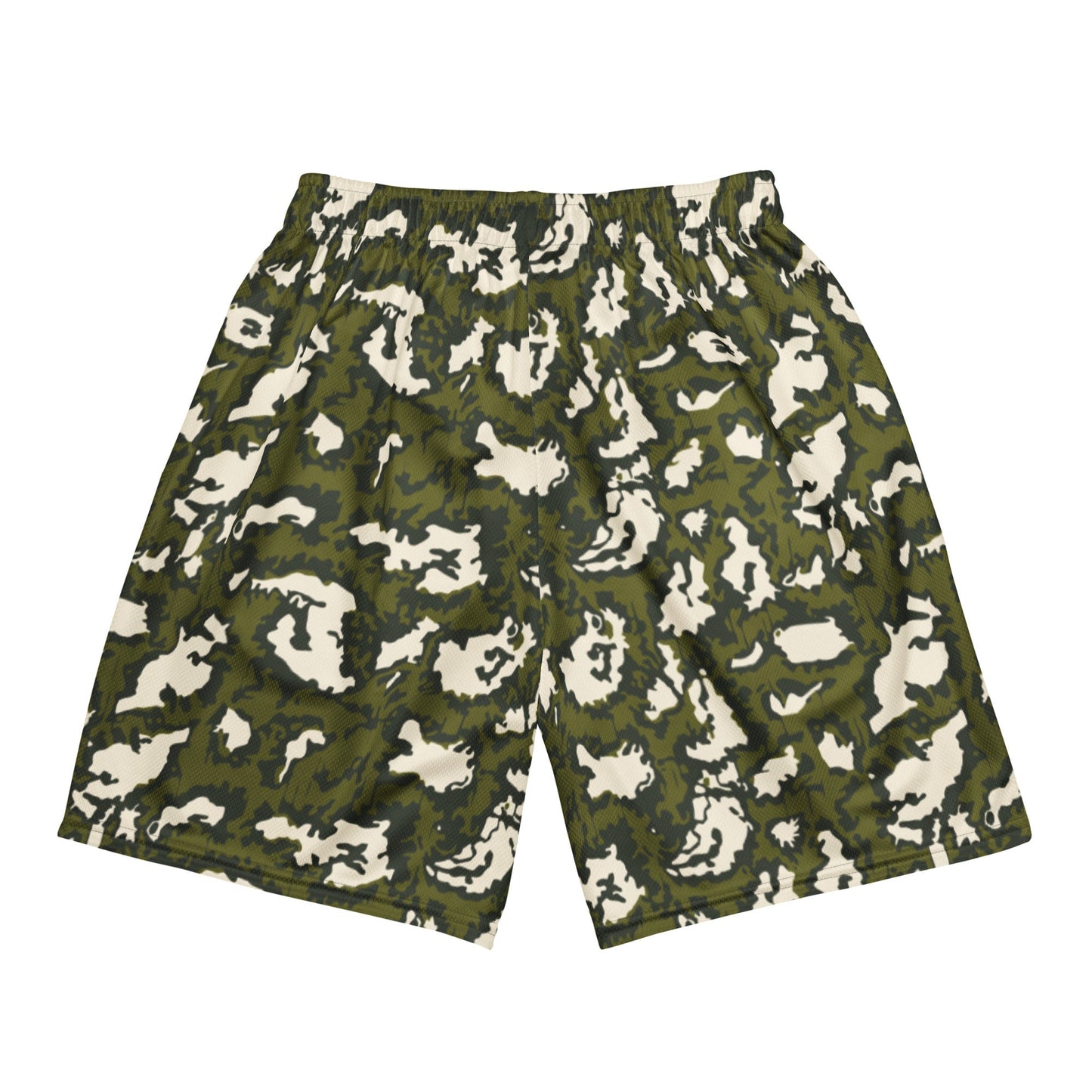 Russian KLMK Red Dawn GREEN Movie CAMO Unisex mesh shorts - Mesh Shorts