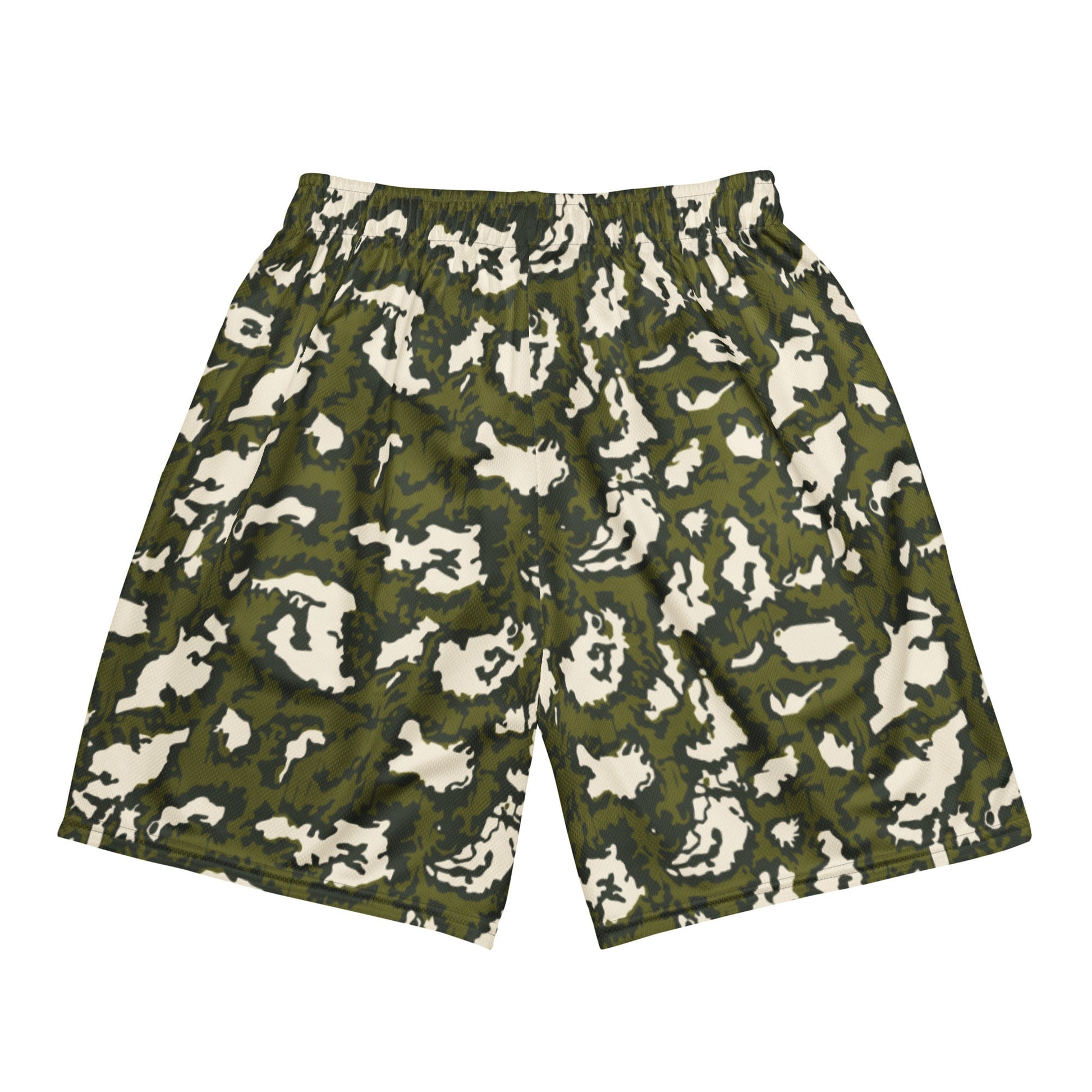 Russian KLMK Red Dawn GREEN Movie CAMO Unisex mesh shorts - Mesh Shorts