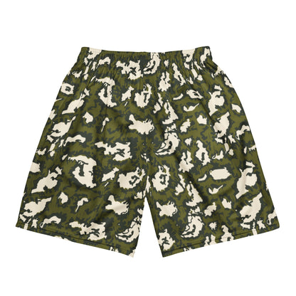 Russian KLMK Red Dawn GREEN Movie CAMO Unisex mesh shorts - Mesh Shorts