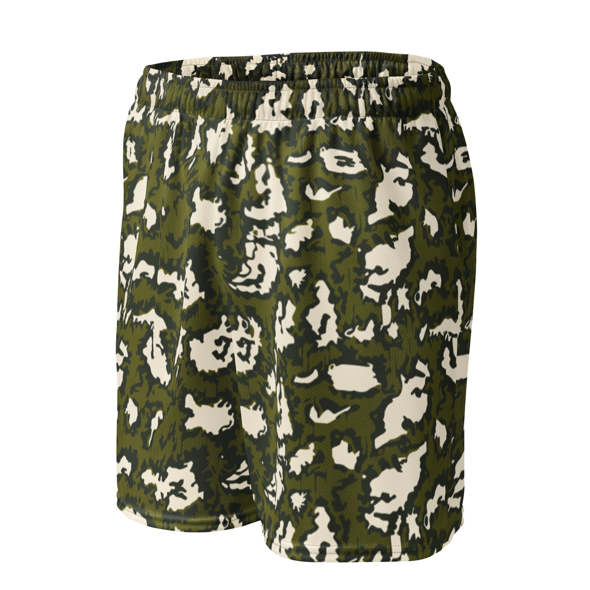 Russian KLMK Red Dawn GREEN Movie CAMO Unisex mesh shorts - Mesh Shorts