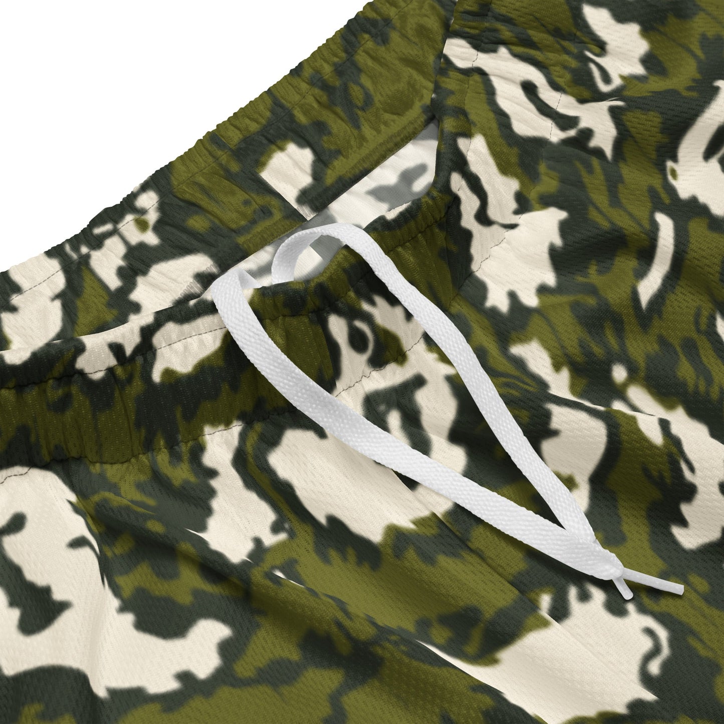 Russian KLMK Red Dawn GREEN Movie CAMO Unisex mesh shorts - Mesh Shorts