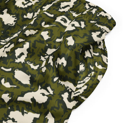 Russian KLMK Red Dawn GREEN Movie CAMO Unisex mesh shorts - Mesh Shorts