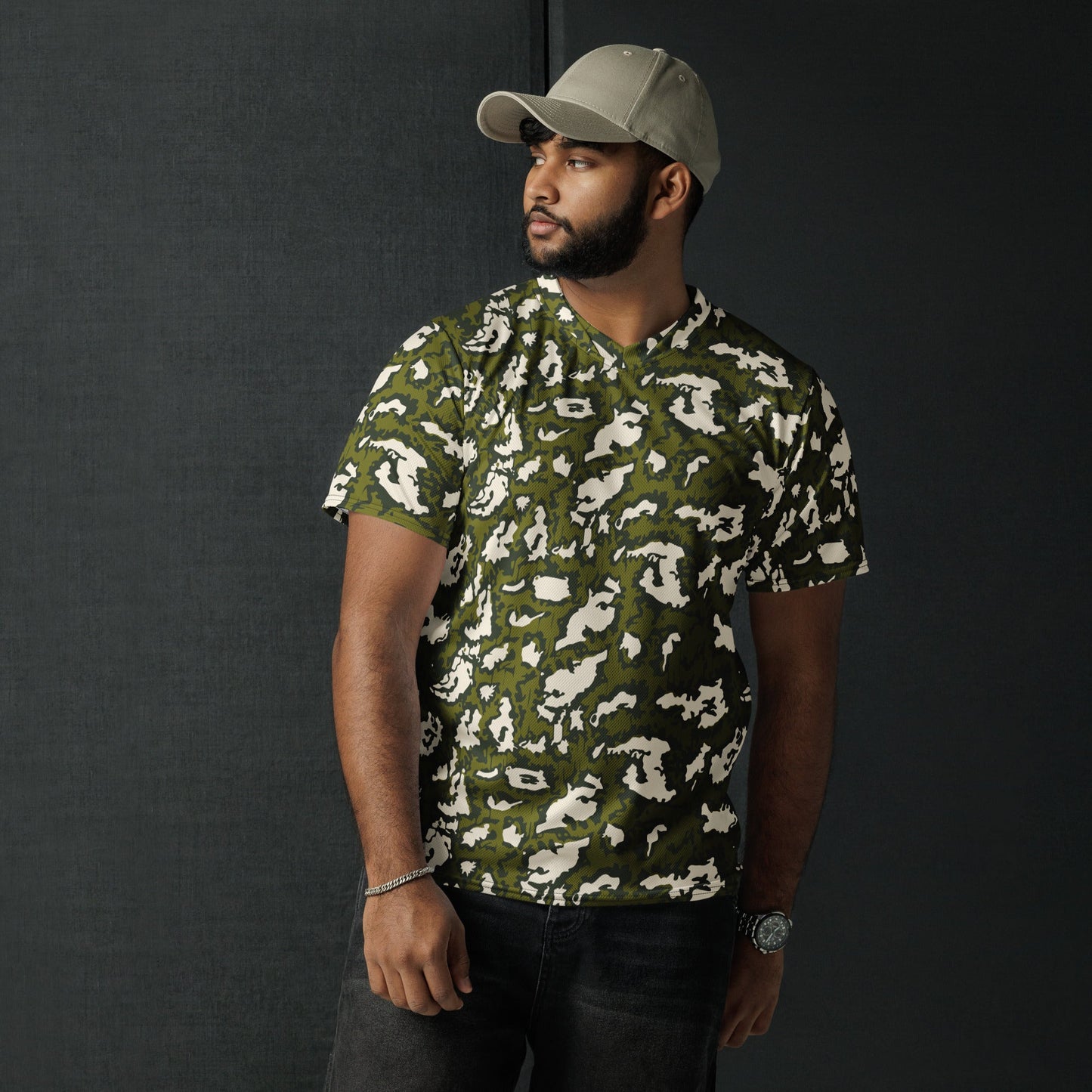 Russian KLMK Red Dawn GREEN Movie CAMO unisex sports jersey - Sports Jerseys