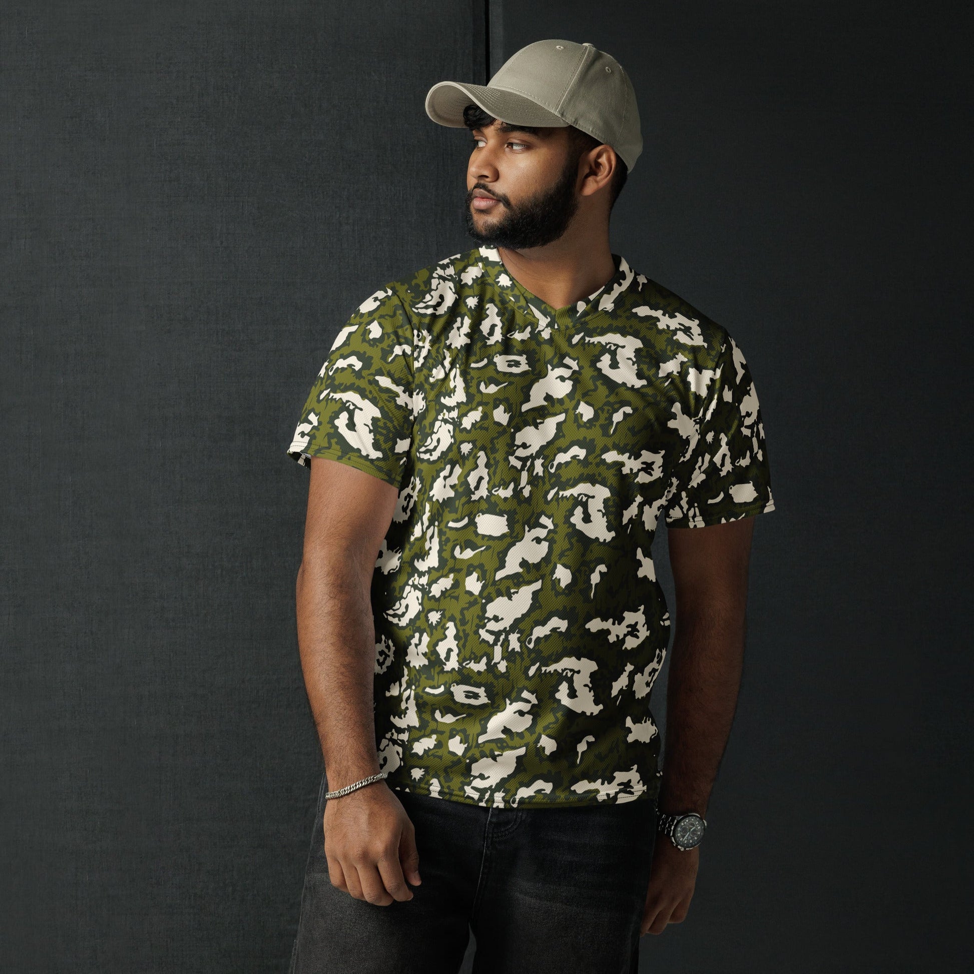 Russian KLMK Red Dawn GREEN Movie CAMO unisex sports jersey - Sports Jerseys