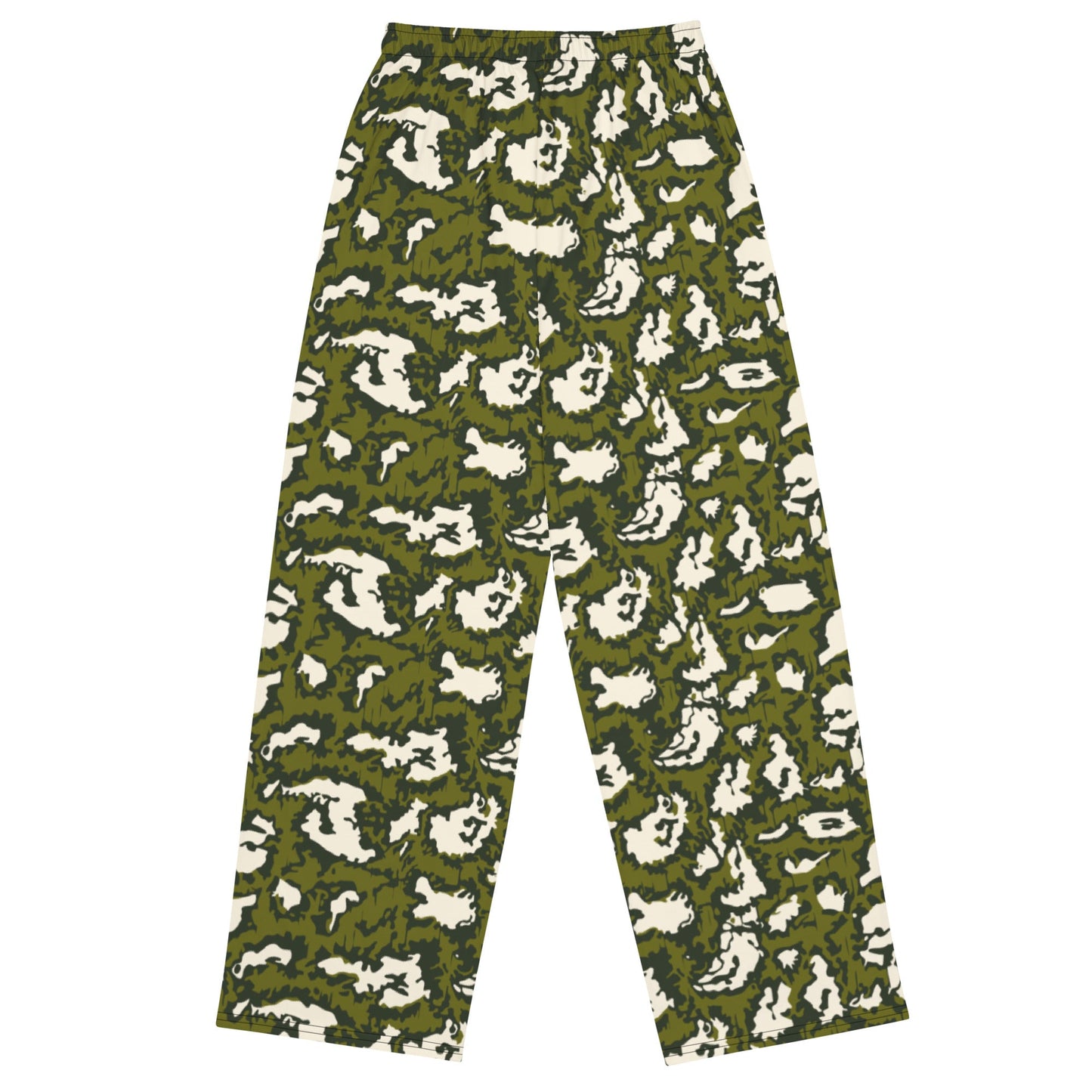 Russian KLMK Red Dawn GREEN Movie CAMO unisex wide-leg pants - Wide-leg Pants